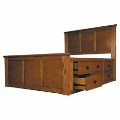 Cheap 👍 Queen A-America Mission Hills Storage Bed 🔥 -Beds Shop detail2AAME380