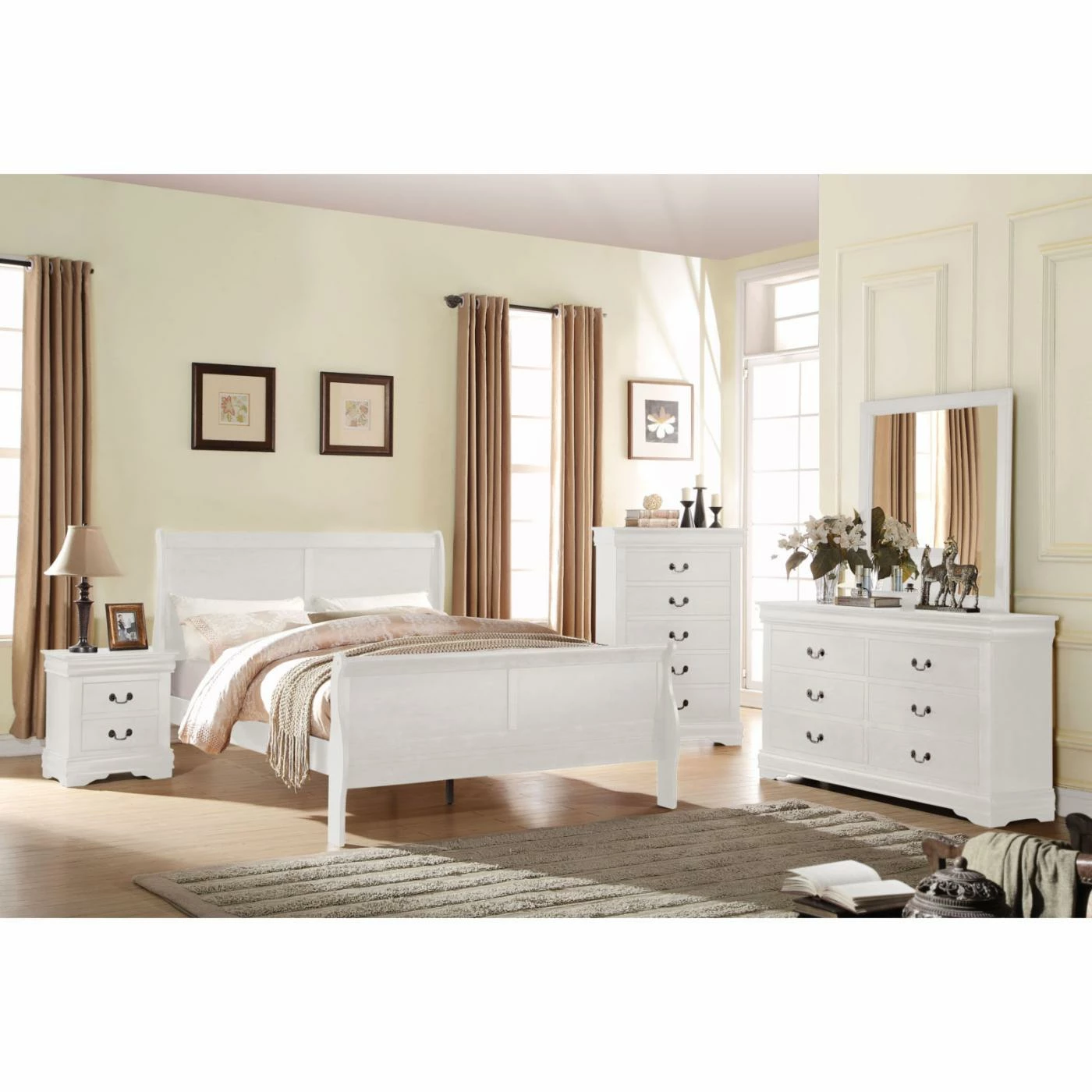 Hot Sale βοΈ King Acme Furniture Louis Philippe Sleigh Bed π₯ 6 Hot Sale βοΈ King Acme Furniture Louis Philippe Sleigh Bed π₯ - Image 4