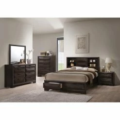 Hot Sale 🎉 King Acme Furniture Merveille Platform Storage Bed 🧨 -Beds Shop detail2ACM3926