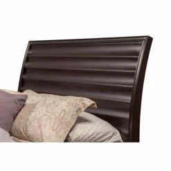 Cheap ❤️ Queen Alpine Furniture Legacy Panel Bed - Black Cherry 😀 -Beds Shop detail2ALPE347