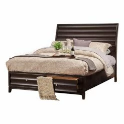 Wholesale 🎁 Queen Alpine Furniture Legacy Storage Platform Bed ✨ -Beds Shop detail2ALPE532