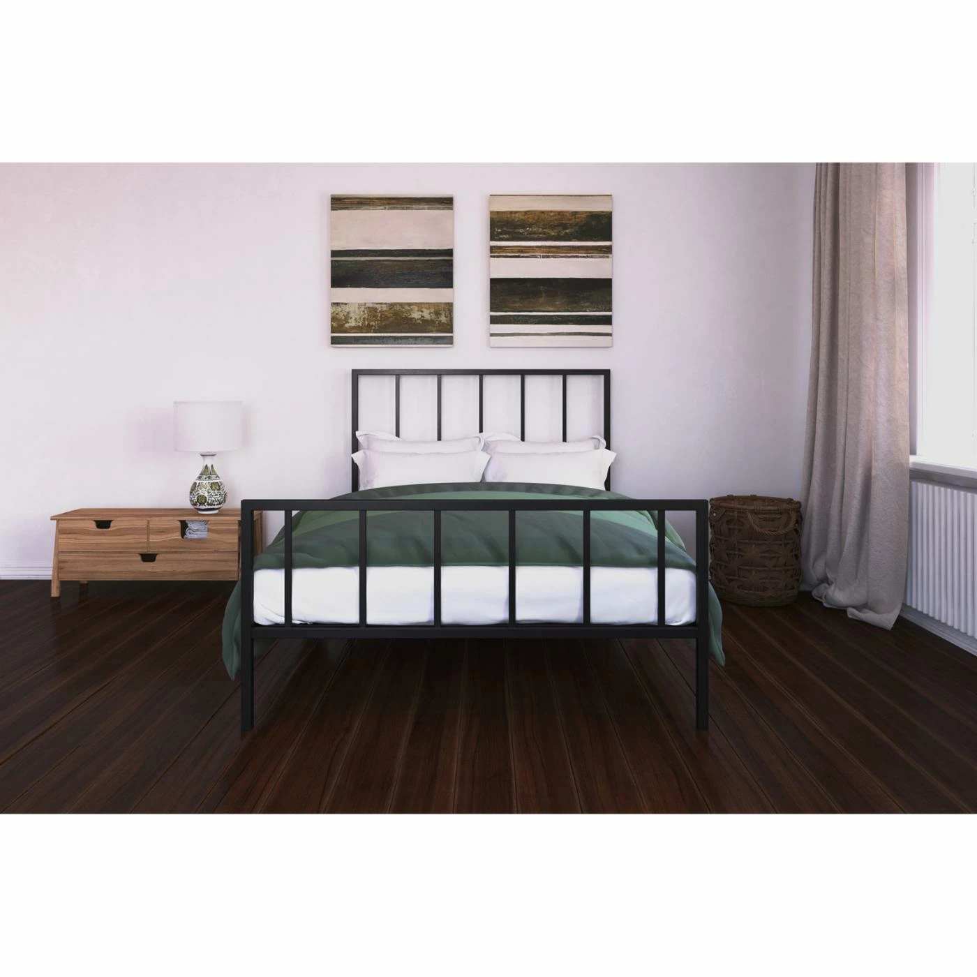 Best Pirce π King DHP Stella Metal Bed π€© 6 Best Pirce π King DHP Stella Metal Bed π€© - Image 4