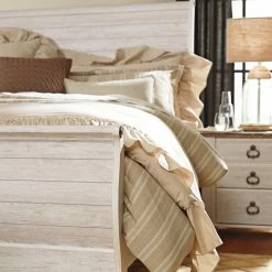 Deals 👍 King Signature Design By Ashley Willowton Sleigh Bed 👏 -Beds Shop detail2ASHY2794