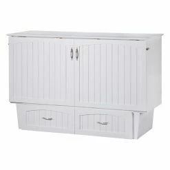 Buy 🎉 AFI Furnishings Queen Nantucket Murphy Bed Chest With Charging Station & Cool Soft Mattress 🛒 -Beds Shop detail2ATF815