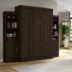 Best Pirce π Queen Bestar Edge Murphy Wall Bed With 1-Door And 3-Shelf Attached Storage Unit β¨ 15 Best Pirce π Queen Bestar Edge Murphy Wall Bed With 1-Door And 3-Shelf Attached Storage Unit β¨ -Beds Shop detail2BES570