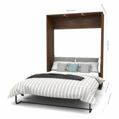 Promo 💯 Cielo By Bestar Elite Queen Wall Bed 😀 -Beds Shop detail2BES627