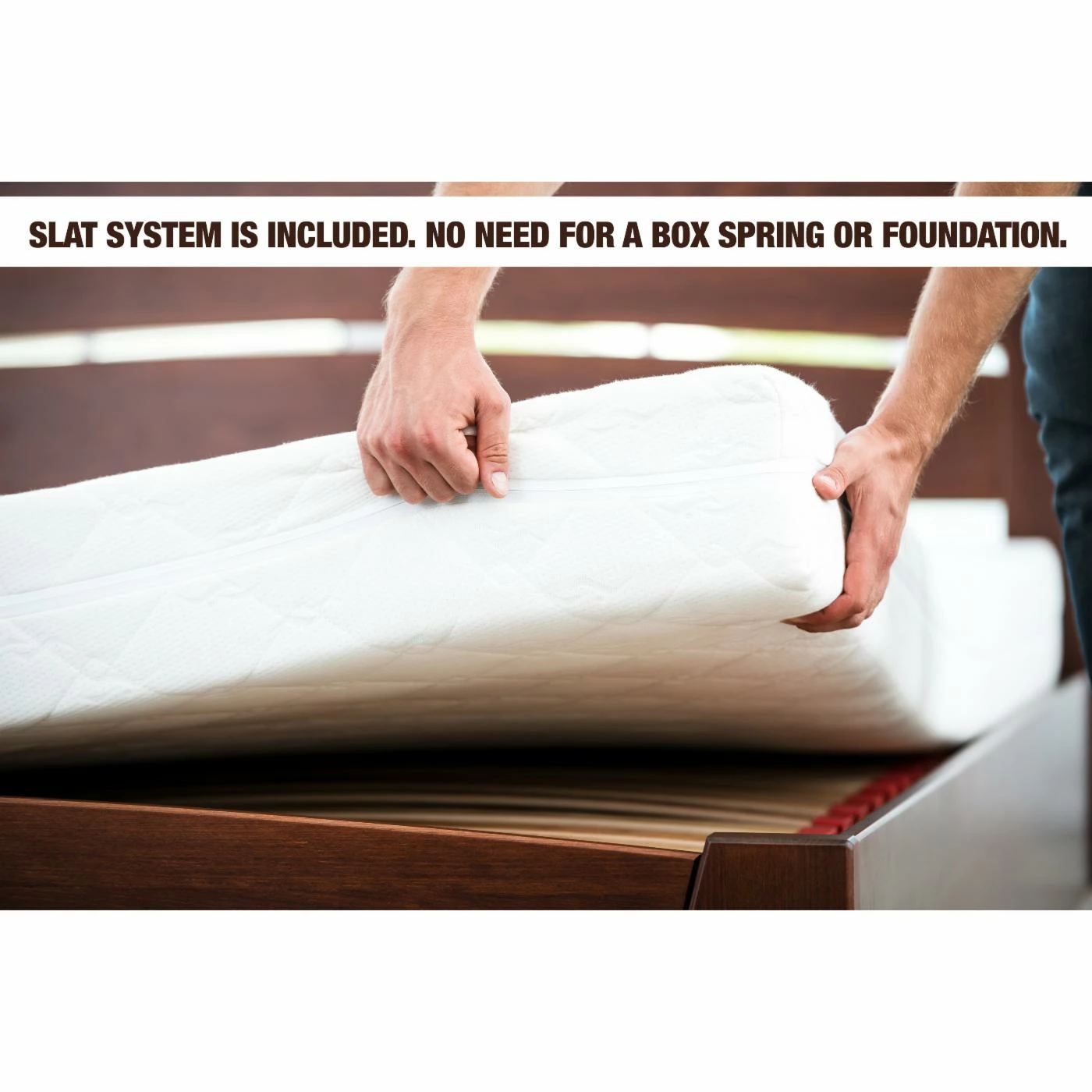 Cheap ✔️ Twin Pure Posture Carson Platform Bed ⌛ 6 Cheap ✔️ Twin Pure Posture Carson Platform Bed ⌛ - Image 4