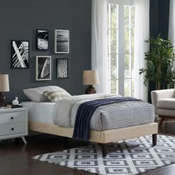 New β King Modway Tessie Platform Bed Frame With Squared Tapered Legs π 15 New β King Modway Tessie Platform Bed Frame With Squared Tapered Legs π -Beds Shop detail2EEI1920
