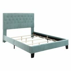 Best Sale 💯 Wallace & Bay California King Wallace & Bay Bates Upholstered Platform Bed ❤️ -Beds Shop detail2EMER1407