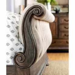 Best Sale π Queen Furniture Of America Cleon III Traditional Tufted Fabric Sleigh Bed π 13 Best Sale π Queen Furniture Of America Cleon III Traditional Tufted Fabric Sleigh Bed π -Beds Shop detail2ENLB3086