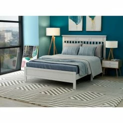 Best reviews of ✔️ Full/Double Furniture Of America Lowder Traditional Slatted Platform Bed - Gray 👏 -Beds Shop detail2ENLB5569
