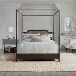 Top 10 🔔 King Hillsdale Furniture Melanie Canopy Bed 🤩 -Beds Shop detail2HL5442