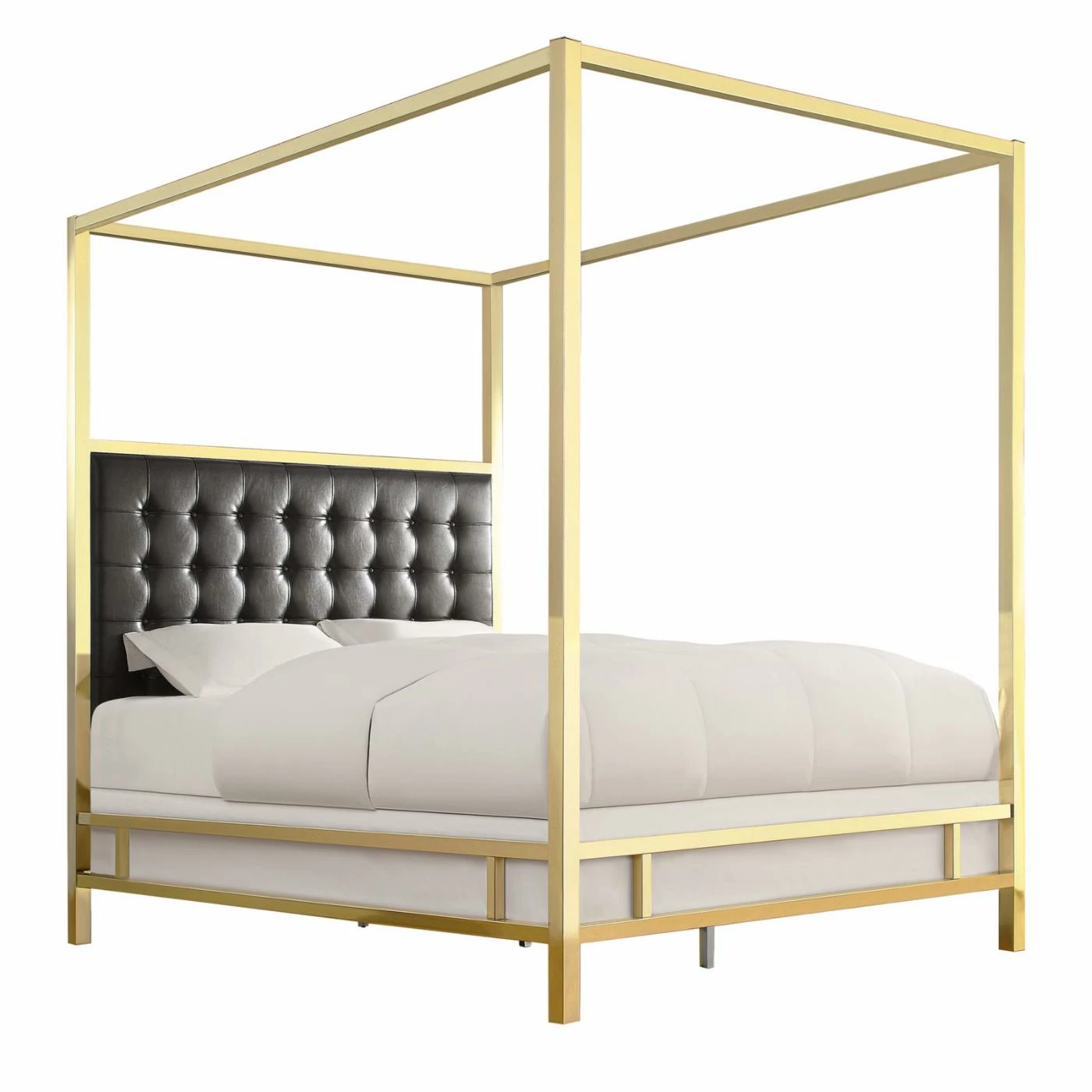 Hot Sale βοΈ King Weston Home Umberton Square Tufted Canopy Bed π 6 Hot Sale βοΈ King Weston Home Umberton Square Tufted Canopy Bed π - Image 4