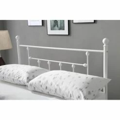 Buy 🛒 Queen Hodedah Imports Metal Spindle Poster Bed 😍 -Beds Shop detail2HODE085
