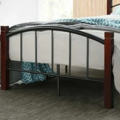 Coupon 🌟 Twin Hodedah Imports Complete Bronze Platform Bed 😉 -Beds Shop detail2HODE215