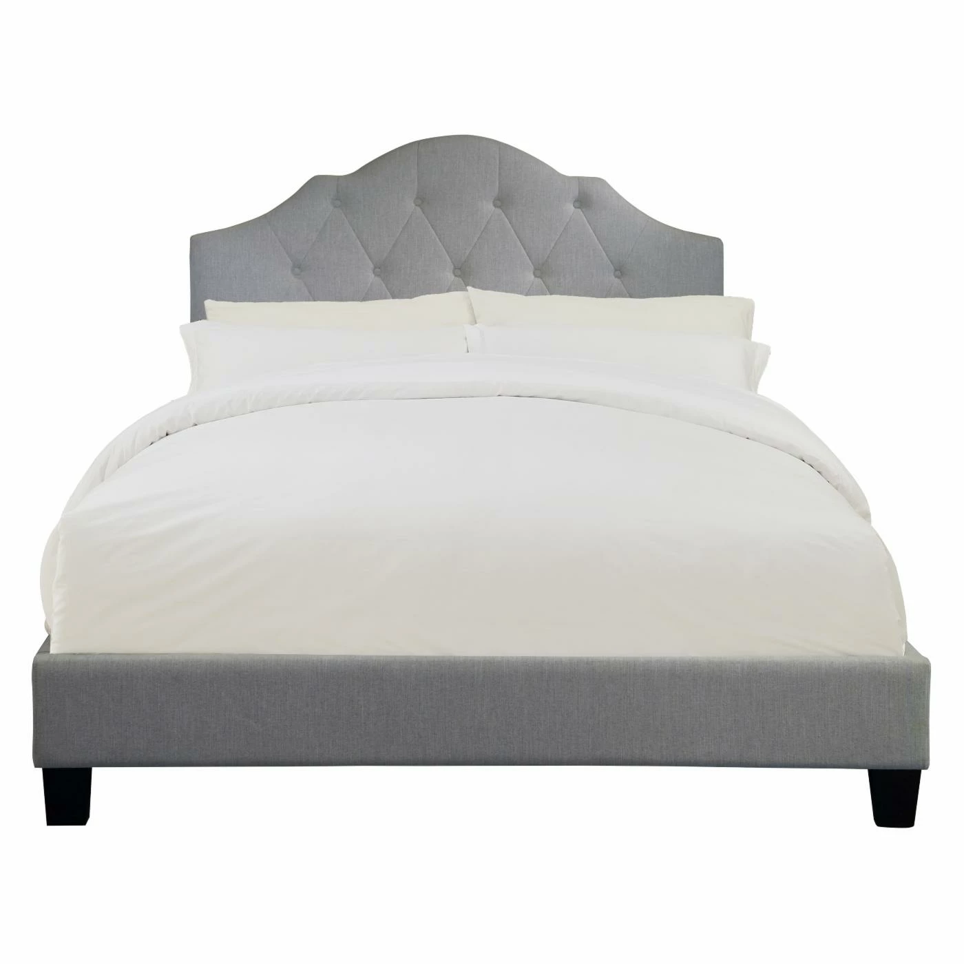 Hot Sale π Right2Home King All-In-One Scalloped Tufted Upholstered Panel Bed π 6 Hot Sale π Right2Home King All-In-One Scalloped Tufted Upholstered Panel Bed π - Image 4