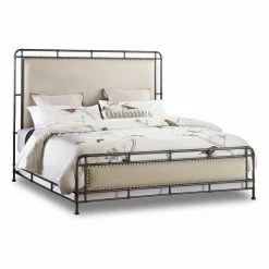 Wholesale ✔️ King Hooker Furniture Studio 7H Slumber Metal Upholstered Bed ⭐ -Beds Shop detail2HOOK4276