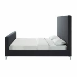 Best deal 🎁 King Inspired Home Gregory Linen Upholstered Platform Bed 🎉 -Beds Shop detail2INSP071