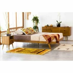 Brand new 😀 King Harmonia Living Fifties Platform Bed 🧨 -Beds Shop detail2LTDO376