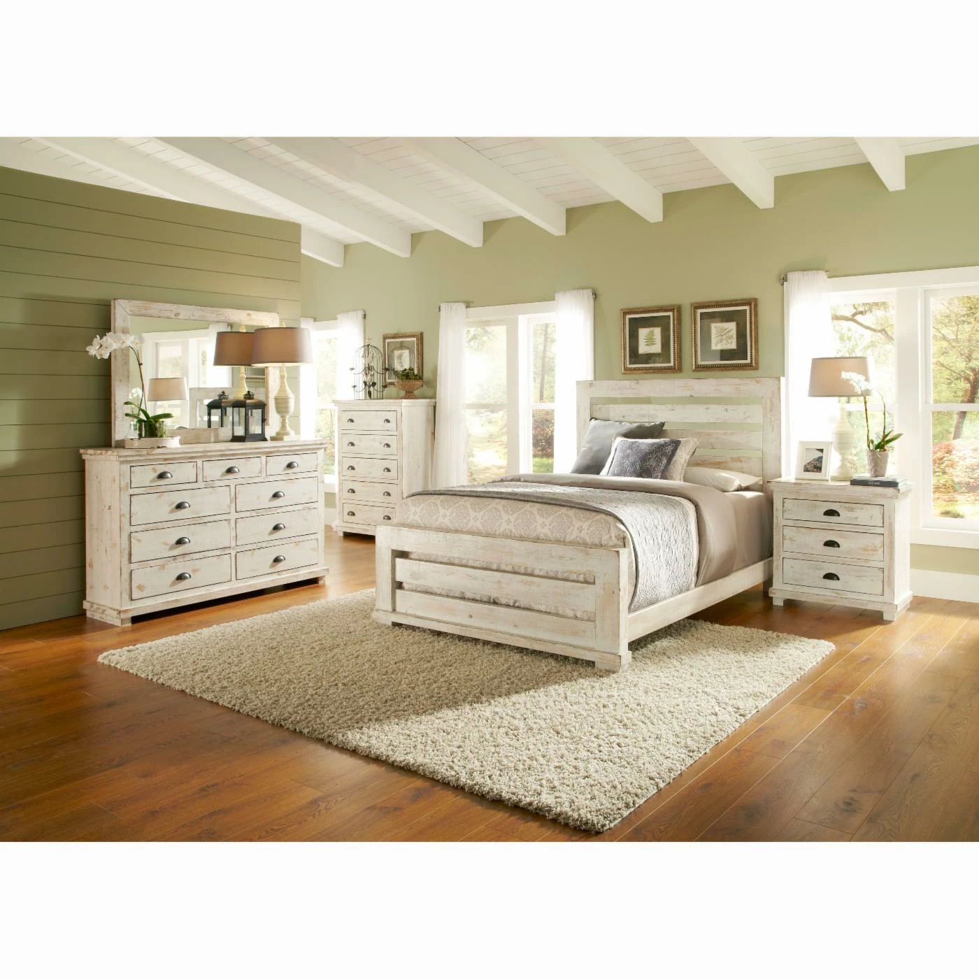 Deals βοΈ King Progressive Furniture Willow Slat Panel Bed 𧨠6 Deals βοΈ King Progressive Furniture Willow Slat Panel Bed 𧨠- Image 4