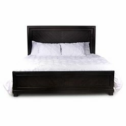 Cheap 🎉 King Steve Silver Co. Montana Rustic Panel Bed 😀 -Beds Shop detail2SSC2959