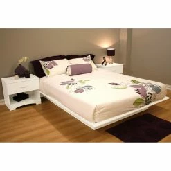 Wholesale 🎉 Queen South Shore Valentina Platform Bed 🔥 -Beds Shop detail2SSI707