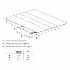 Top 10 π South Shore Canyon Queen Storage Bed 𧨠11 Top 10 π South Shore Canyon Queen Storage Bed 𧨠-Beds Shop detail2SSI868
