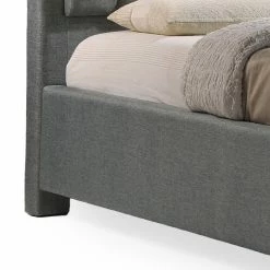 Coupon 🧨 King Baxton Studio Ainge Upholstered Storage Platform Bed 👍 -Beds Shop detail2WSI2589