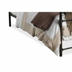 Cheap 🌟 Queen HumbleNest Augusta Farmhouse / Cottage Metal Platform Bed - Black 😀 -Beds Shop detail2WSI2718