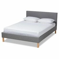 Budget π King Baxton Studio Aneta Upholstered Platform Bed π 14 Budget π King Baxton Studio Aneta Upholstered Platform Bed π -Beds Shop detail2WSI4592