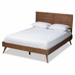 Promo 😉 King Baxton Studio Artemis Wood Platform Bed ✨ -Beds Shop detail2WSI4594