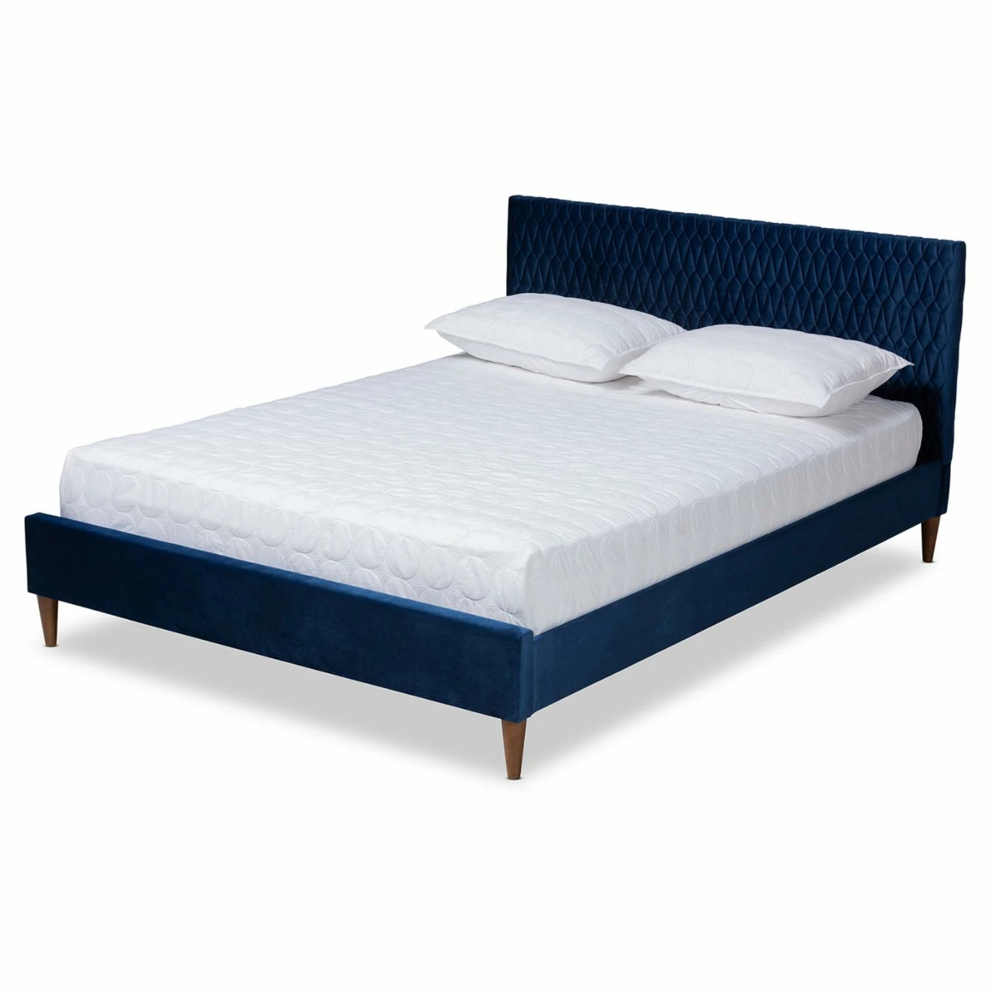 Coupon βοΈ Queen Baxton Studio Frida Velvet Upholstered Bed π 6 Coupon βοΈ Queen Baxton Studio Frida Velvet Upholstered Bed π - Image 4