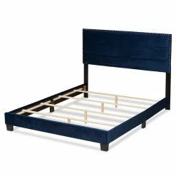 Best Sale 🌟 Queen Baxton Studio Tamira Panel Bed 💯 -Beds Shop detail2WSI4985