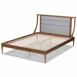 Best Sale ⌛ Queen Baxton Studio Regis Platform Bed ✨ -Beds Shop detail2WSI5005