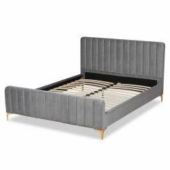 Discount π King Baxton Studio Nami Platform Bed π 12 Discount π King Baxton Studio Nami Platform Bed π -Beds Shop detail2WSI5022