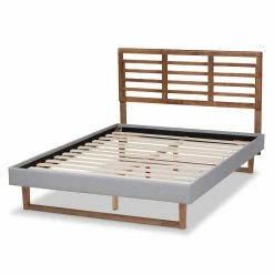 Cheap 🔔 Queen Baxton Studio Luciana Platform Bed ⌛ -Beds Shop detail2WSI5034