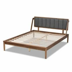 Best reviews of 🎉 King Baxton Studio Helsa Platform Bed 🛒 -Beds Shop detail2WSI5061