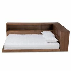 Best Pirce 🌟 Queen Baxton Studio Erie Platform Storage Bed 👍 -Beds Shop detail2WSI5074