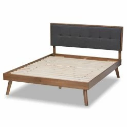 Top 10 🔔 Queen Baxton Studio Alke Platform Bed 👍 -Beds Shop detail2WSI5119