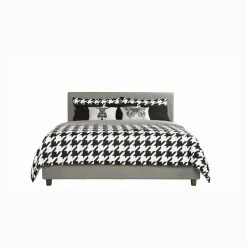 Wholesale 👍 Queen DHP Maddie II Upholstered Platform Bed 👍 -Beds Shop detail3AMW962