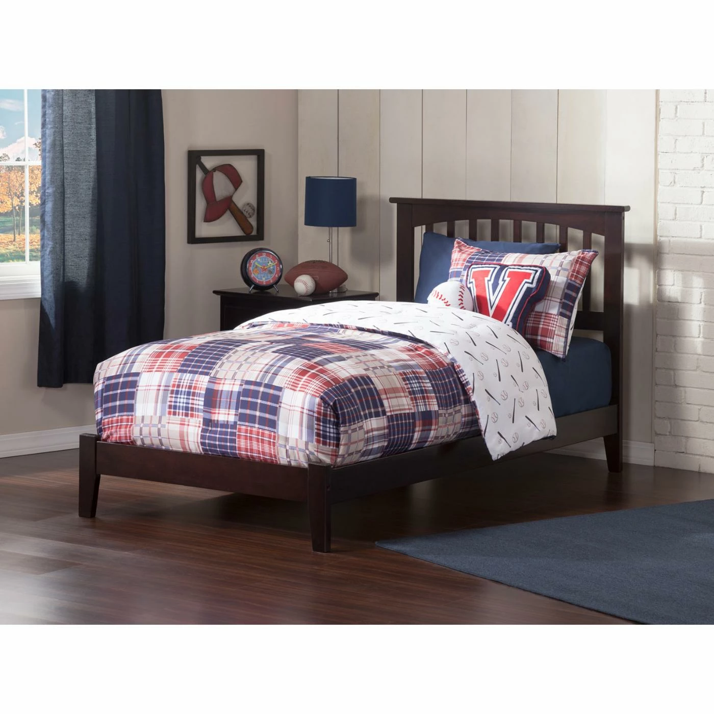 Brand new π King AFI Furnishings Mission Traditional Platform Bed β€οΈ 8 Brand new π King AFI Furnishings Mission Traditional Platform Bed β€οΈ - Image 6