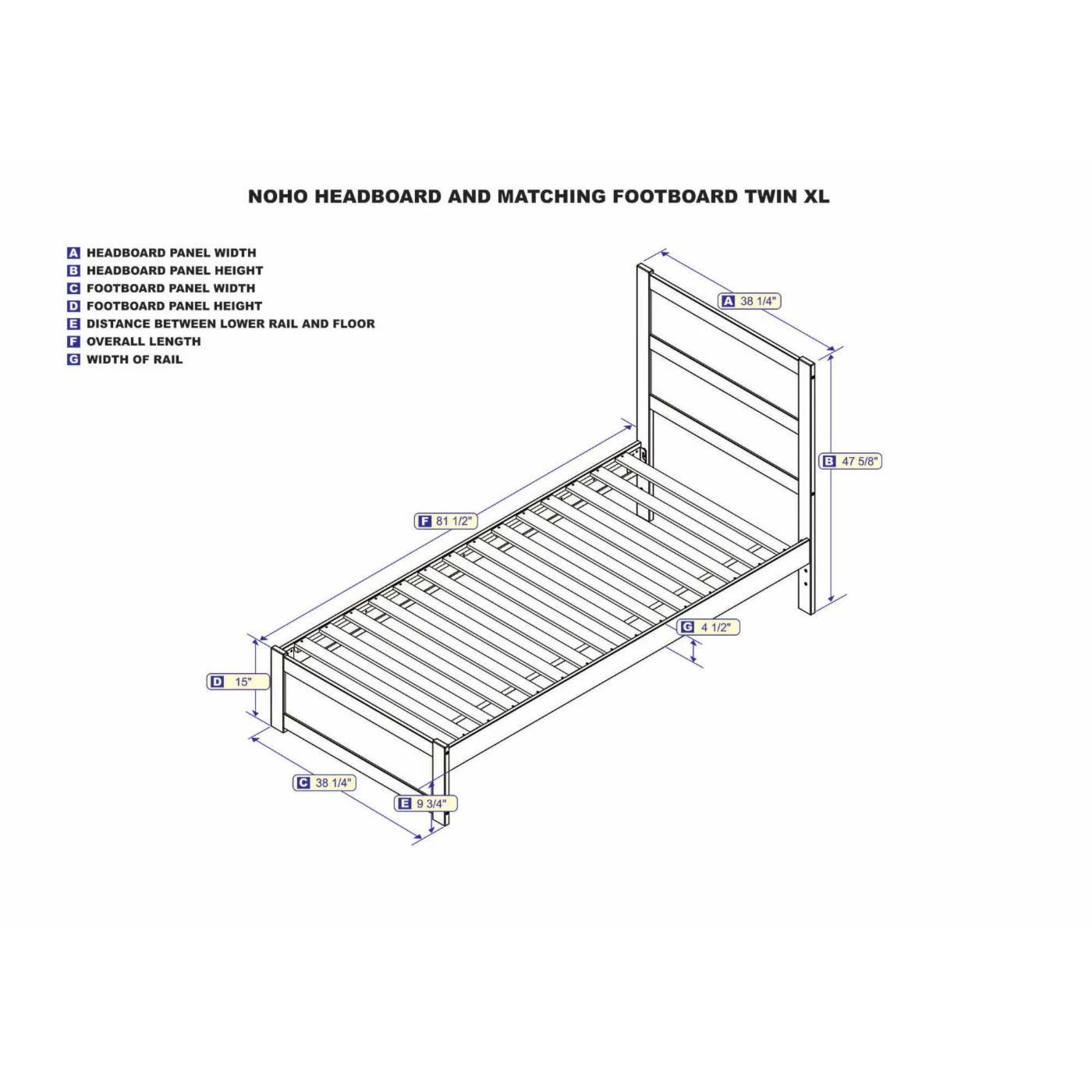 Discount π Full/Double Atlantic Furniture NoHo Complete Platform Bed βοΈ 8 Discount π Full/Double Atlantic Furniture NoHo Complete Platform Bed βοΈ - Image 6