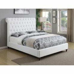 Brand new 🛒 King Coaster Furniture Devon Upholstered Bed ⌛ -Beds Shop detail3COA3585