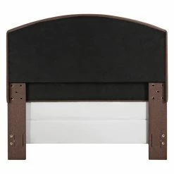 Discount 🎉 Full/Double Crosley Cassie Curved Upholstered Low Profile Bed ✔️ -Beds Shop detail3CRY919