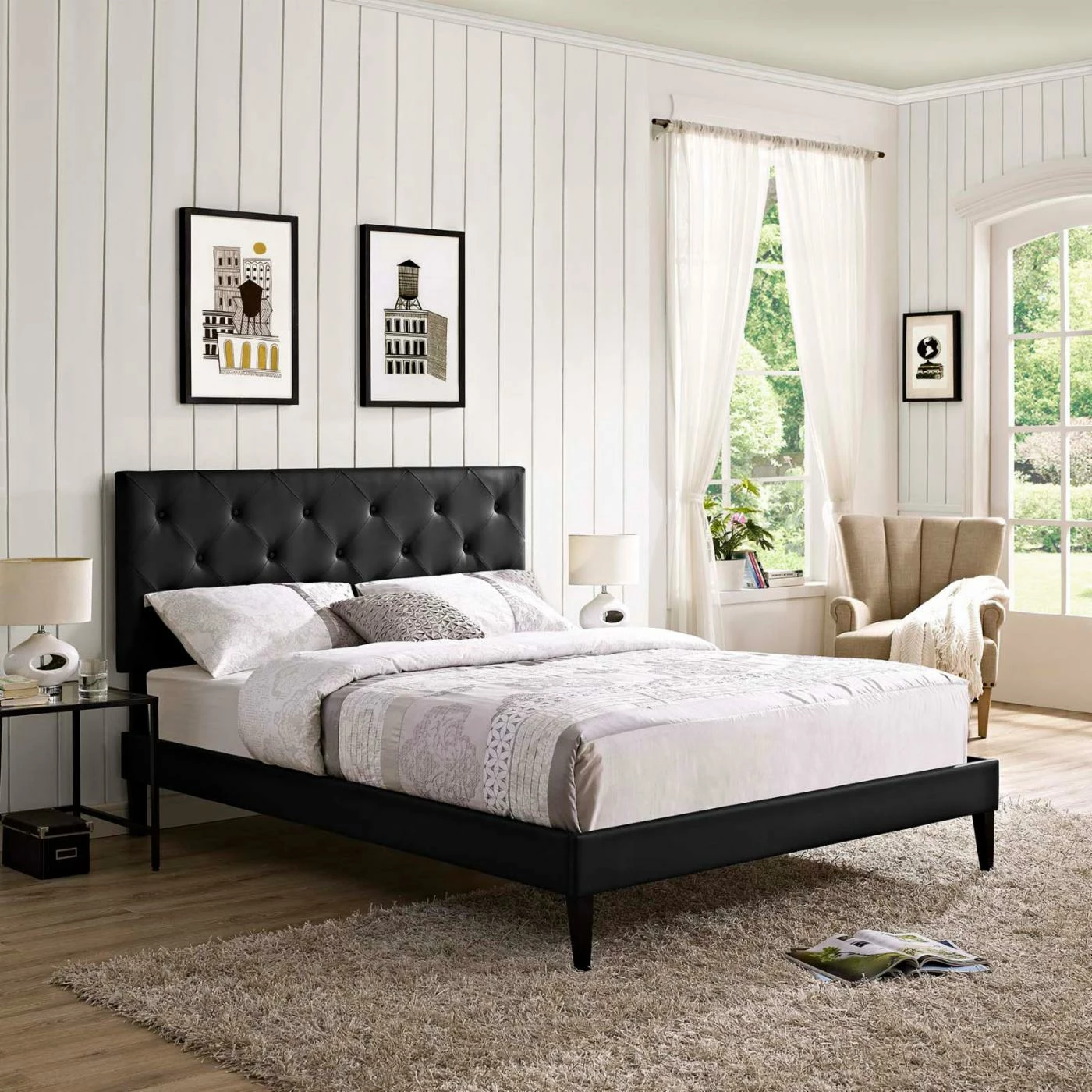 Coupon 𧨠King Modway Tarah Platform Bed With Squared Tapered Legs π 8 Coupon 𧨠King Modway Tarah Platform Bed With Squared Tapered Legs π - Image 6