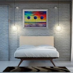 Deals 🎁 Queen Modway Tracy Upholstered Platform Bed 👍 -Beds Shop detail3EEI745