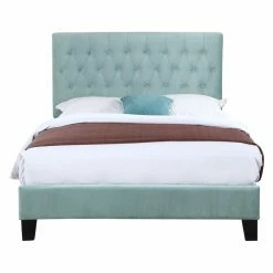 Best Sale 💯 Wallace & Bay California King Wallace & Bay Bates Upholstered Platform Bed ❤️ -Beds Shop detail3EMER1407