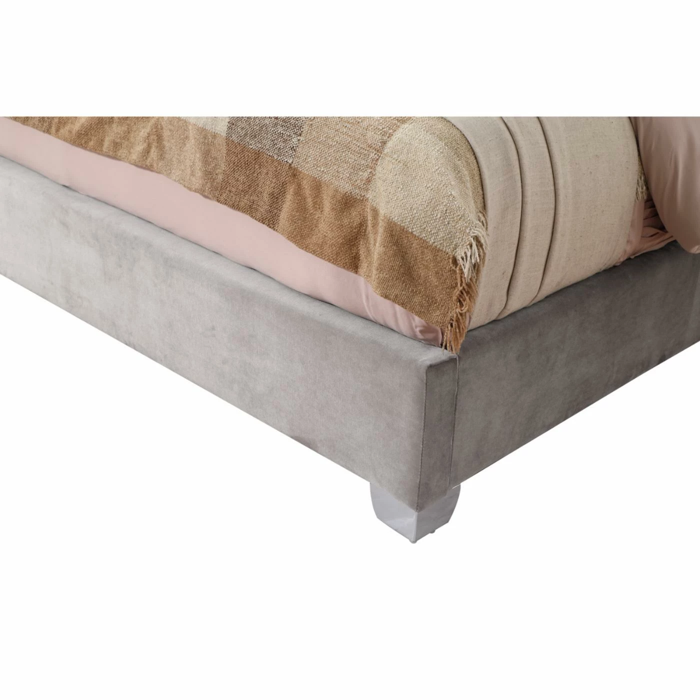 Top 10 π Wallace & Bay California King Wallace & Bay James Silver Gray Button Tufted Panel Bed π 8 Top 10 π Wallace & Bay California King Wallace & Bay James Silver Gray Button Tufted Panel Bed π - Image 6