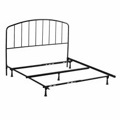 Hot Sale 🎁 King Hillsdale Furniture Tolland Arched Spindle Metal Panel Bed 👍 -Beds Shop detail3HL5407