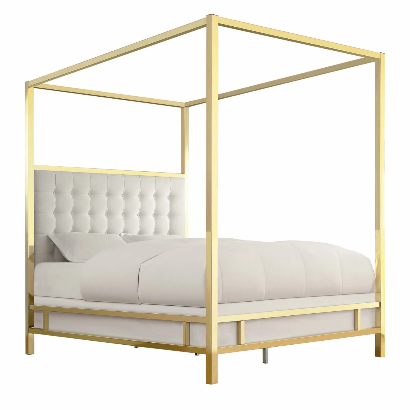 Hot Sale βοΈ King Weston Home Umberton Square Tufted Canopy Bed π 8 Hot Sale βοΈ King Weston Home Umberton Square Tufted Canopy Bed π - Image 6